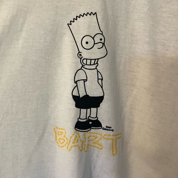 Retro The Simpsons Bart Simpson Eat My Shorts 20th Century Fox size XL T-shirt. - Picture 2 of 7
